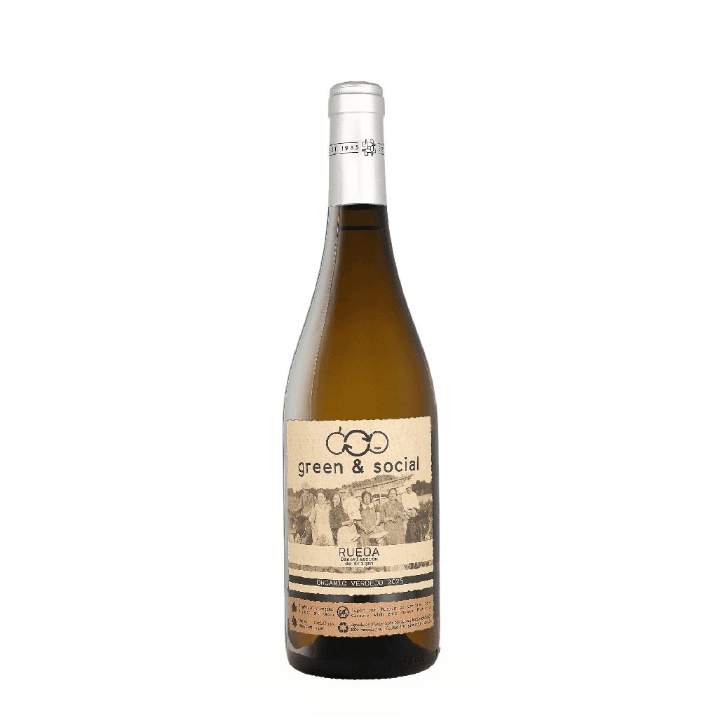 Cuatro Rayas Rueda Verdejo Green & Social  0.75 liter