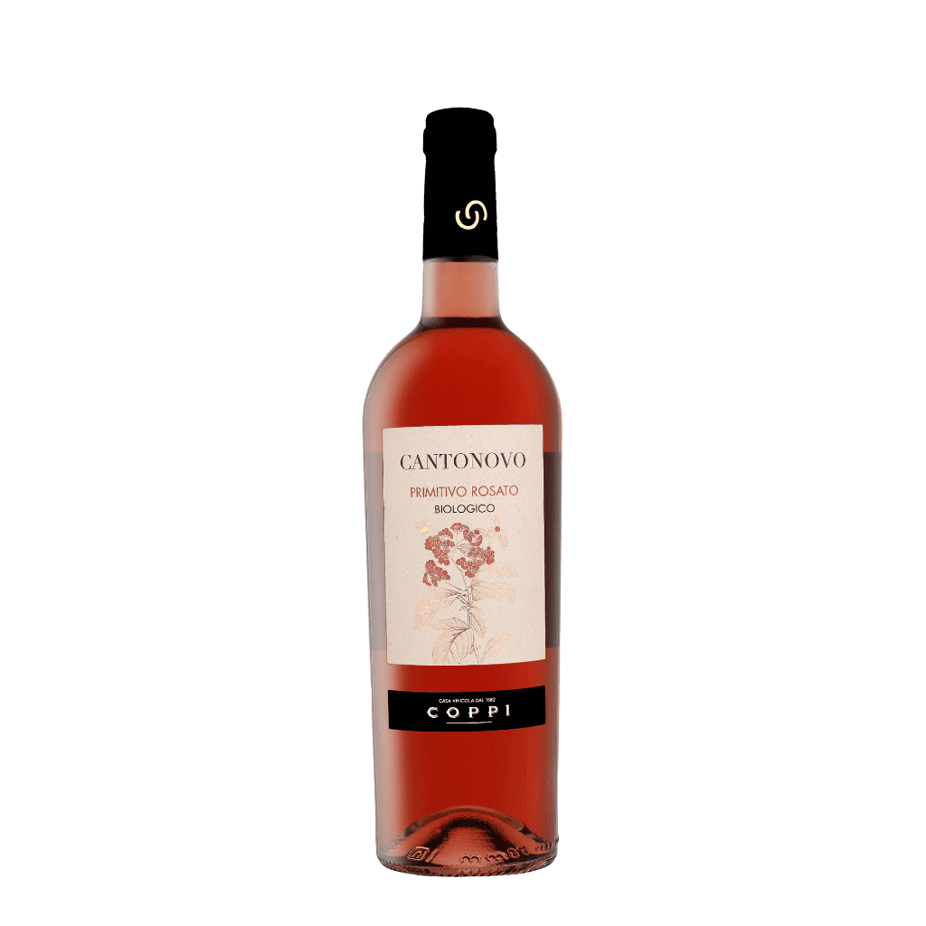 Coppi Cantonovo Primitivo Rosato Bio  0.75 liter