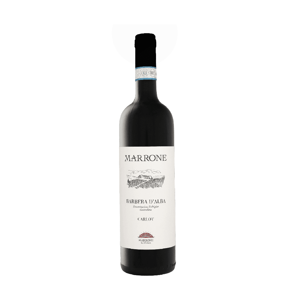 Marrone Barbera D'Alba DOC  Carlot 0.75 liter