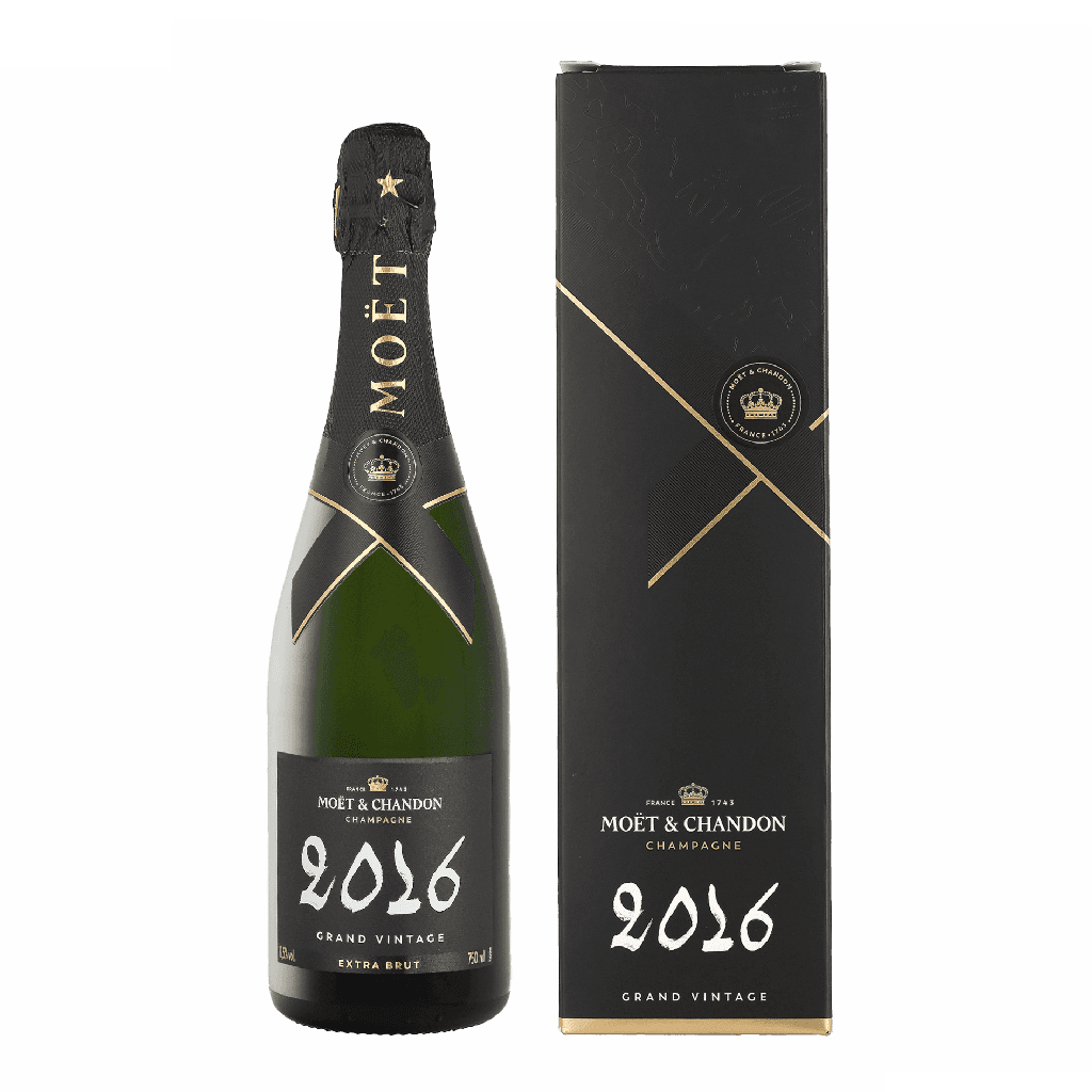 Moet & Chandon Grand Vintage + GB 0.75 liter