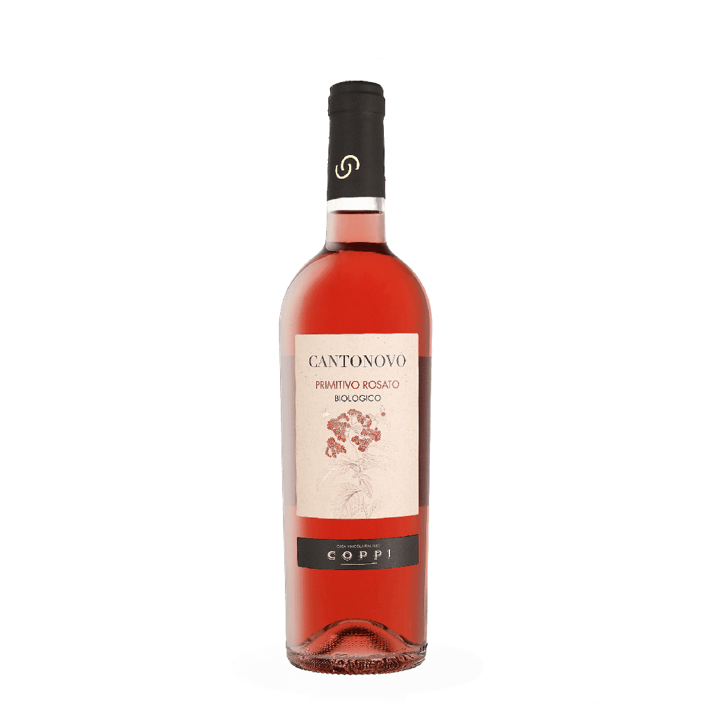 Coppi Cantonovo Primitivo Rosato Bio 0.75 liter