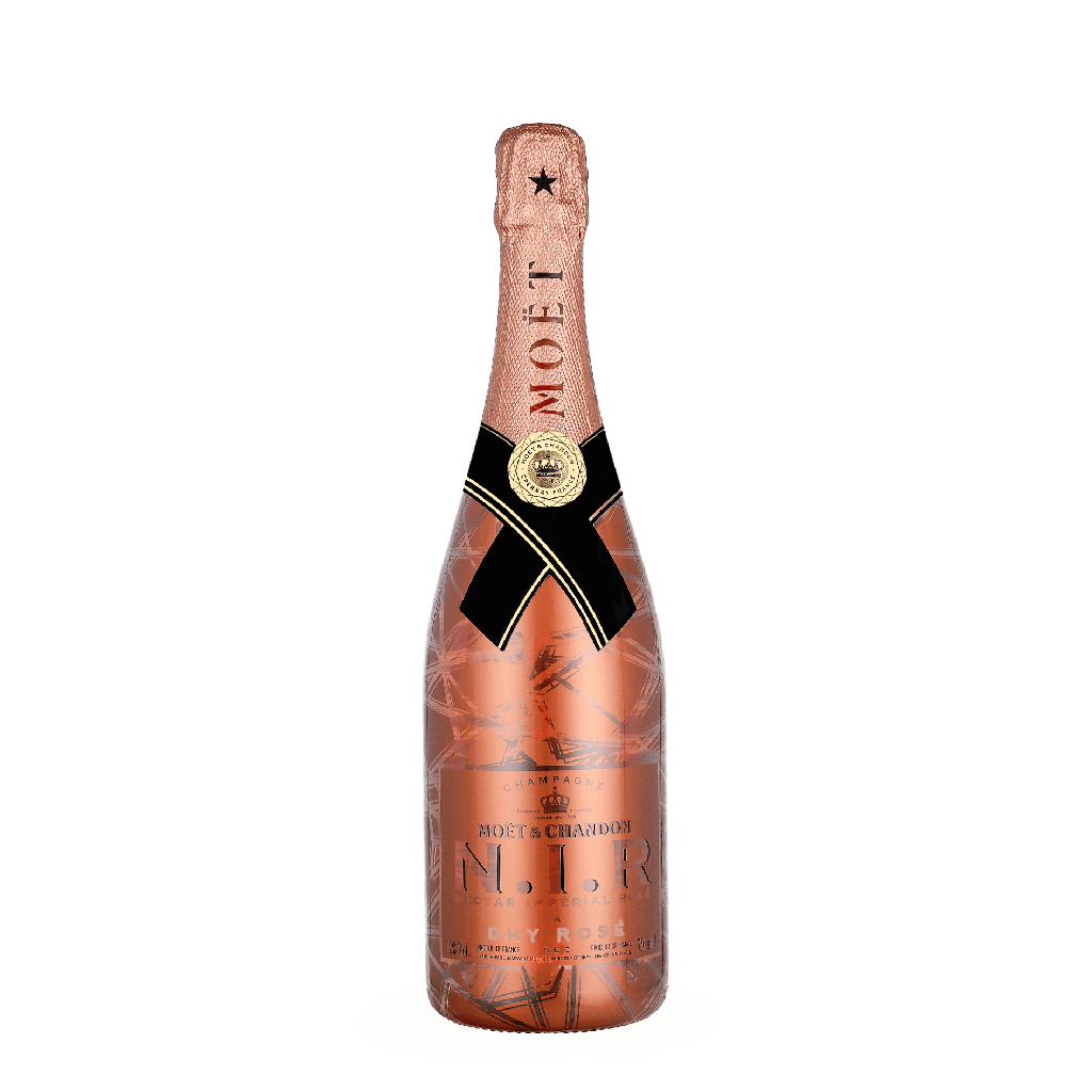 Moet & Chandon Nectar Imperial Rose (Luminous Bottle) 0.75 liter