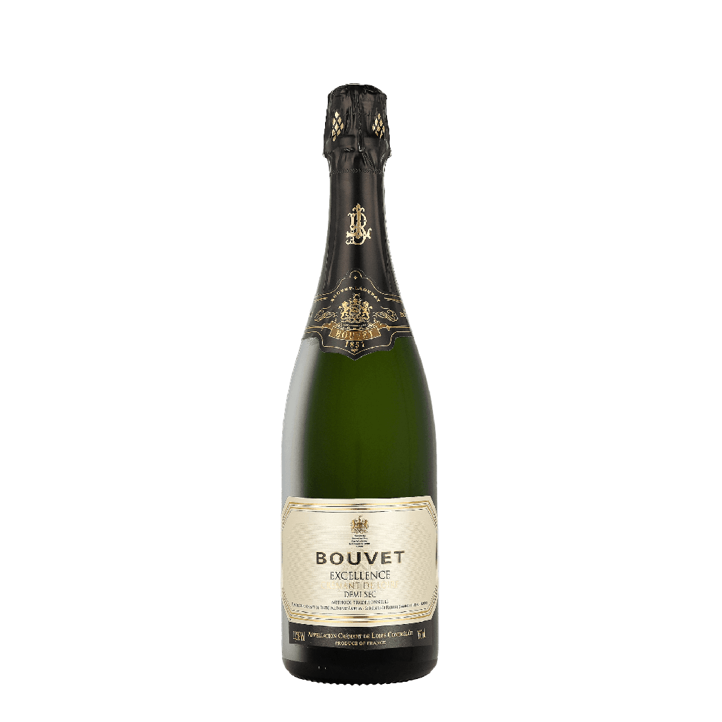 Bouvet Excellence Cremant de Loire Demi Sec 0.75 liter