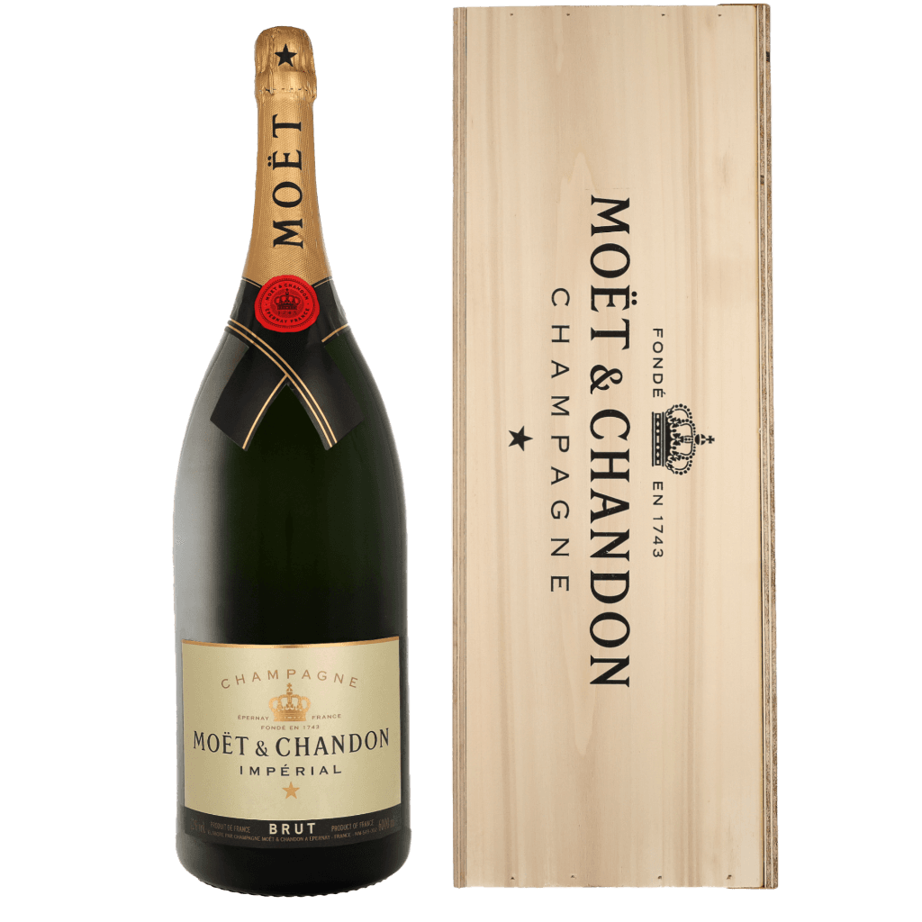 Moet & Chandon Imperial Brut + Wooden GB 6ltr