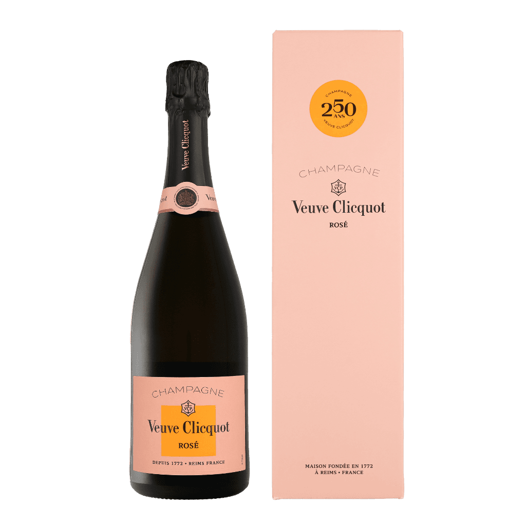 Veuve Clicquot Rose + GB 0.75 liter