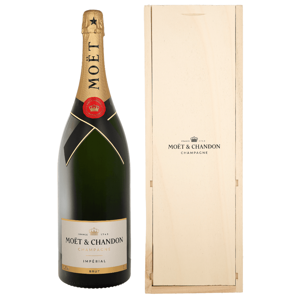 Moet & Chandon Brut Imperial + Wooden GB 3 liter