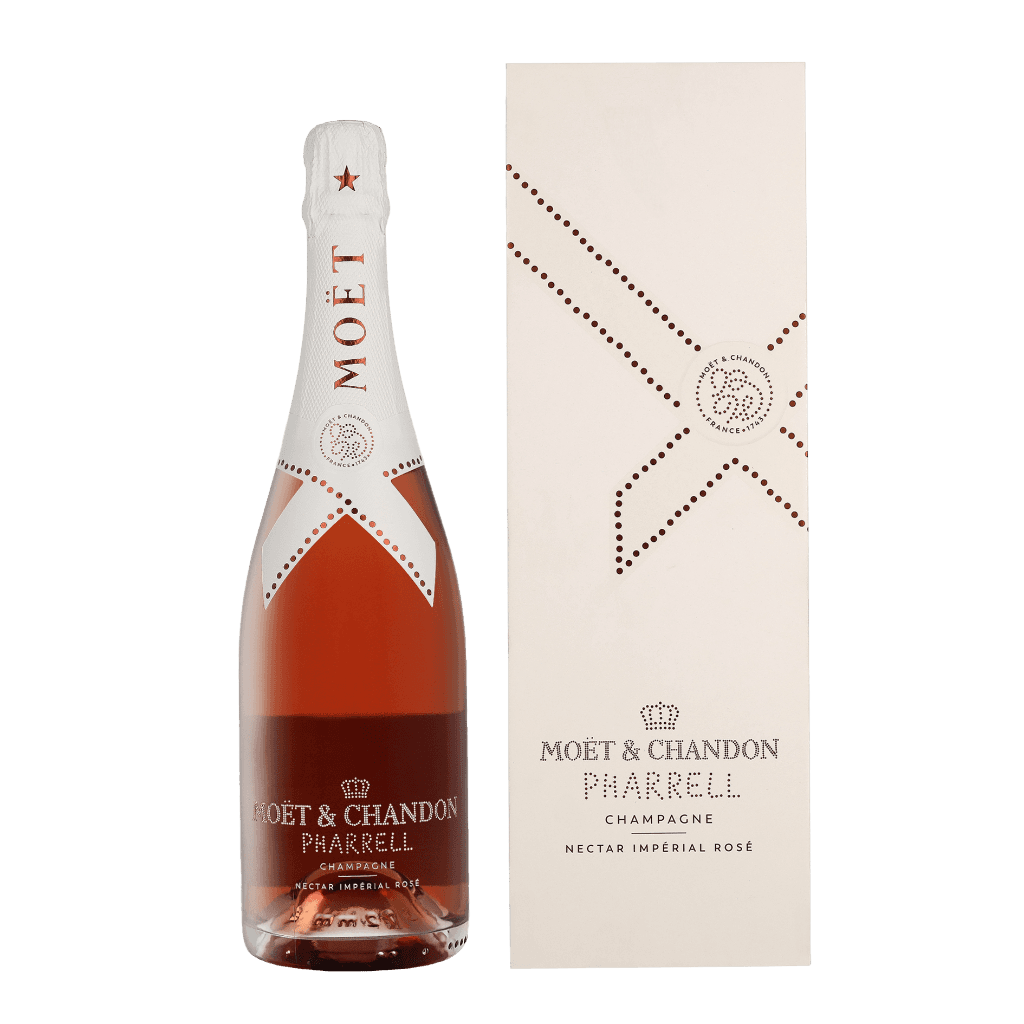 Moet & Chandon Nectar Imperial Rose Pharrell + GB 0.75 liter
