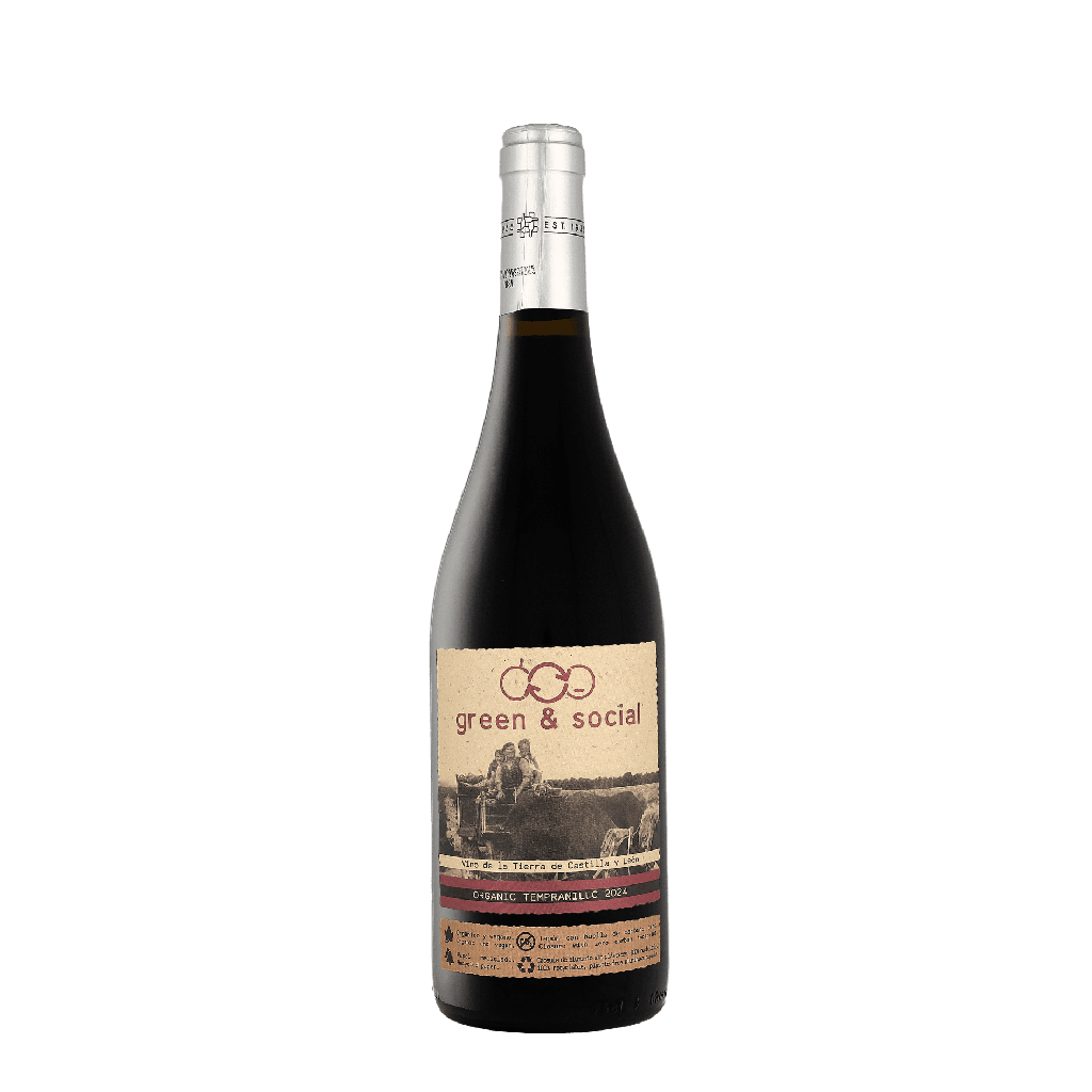 Cuatro Rayas Vdt Tempranillo Green & Social 0.75 liter