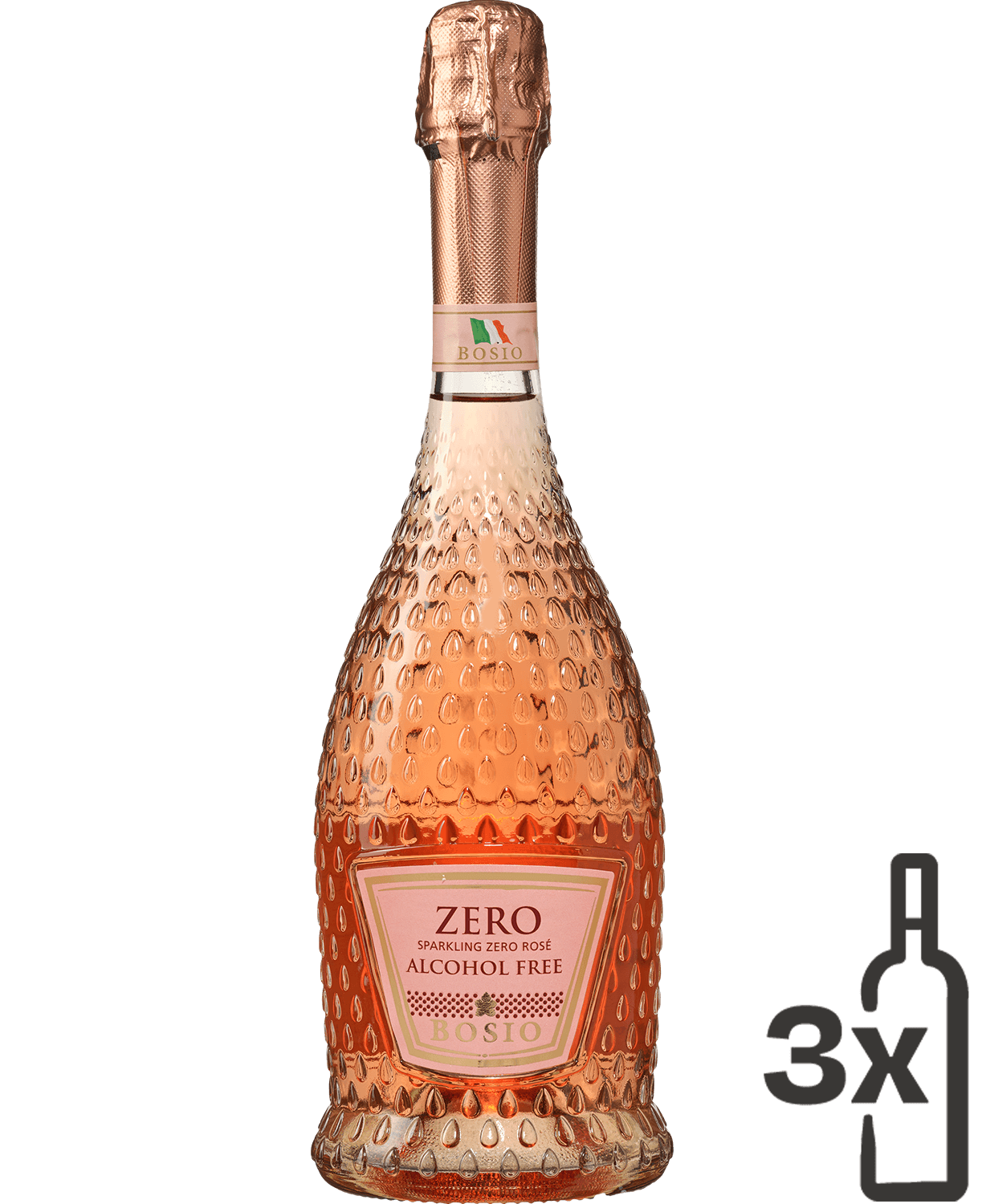 Bosio Demi Sec Sparkling Rosé 0.0%