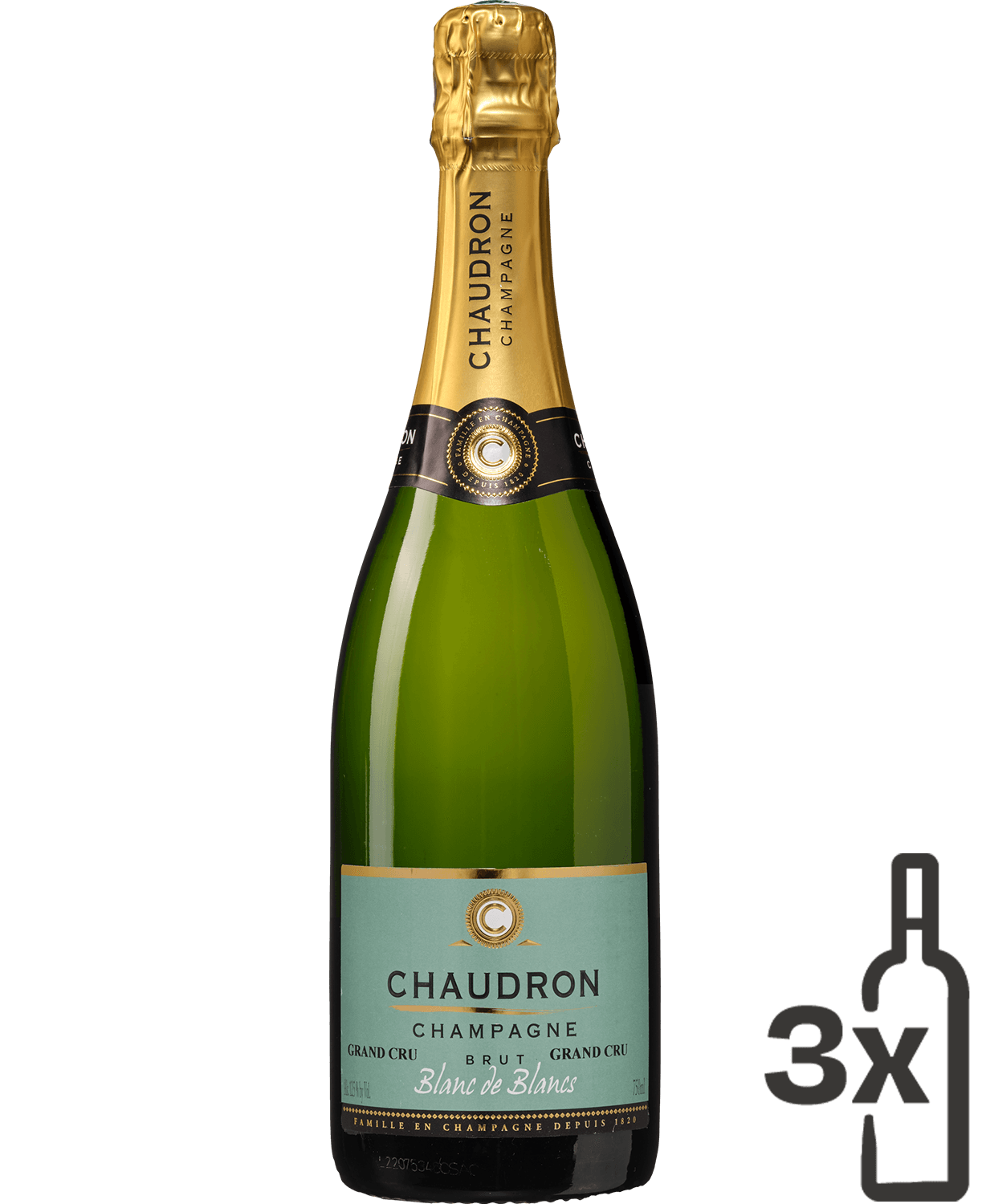 Chaudron Brut Grand Cru ‘Blanc de Blancs’ Champagne