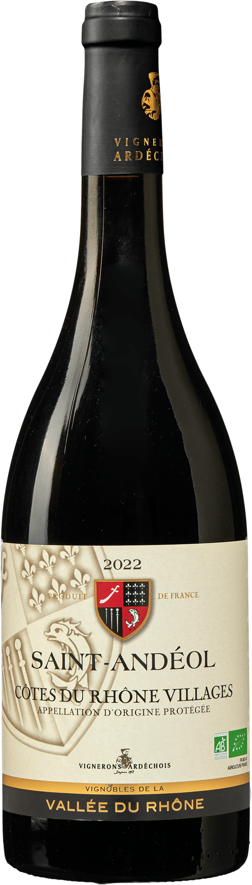 Côte du Rhône Villages Saint-Andéol Vignerons Ardéchois